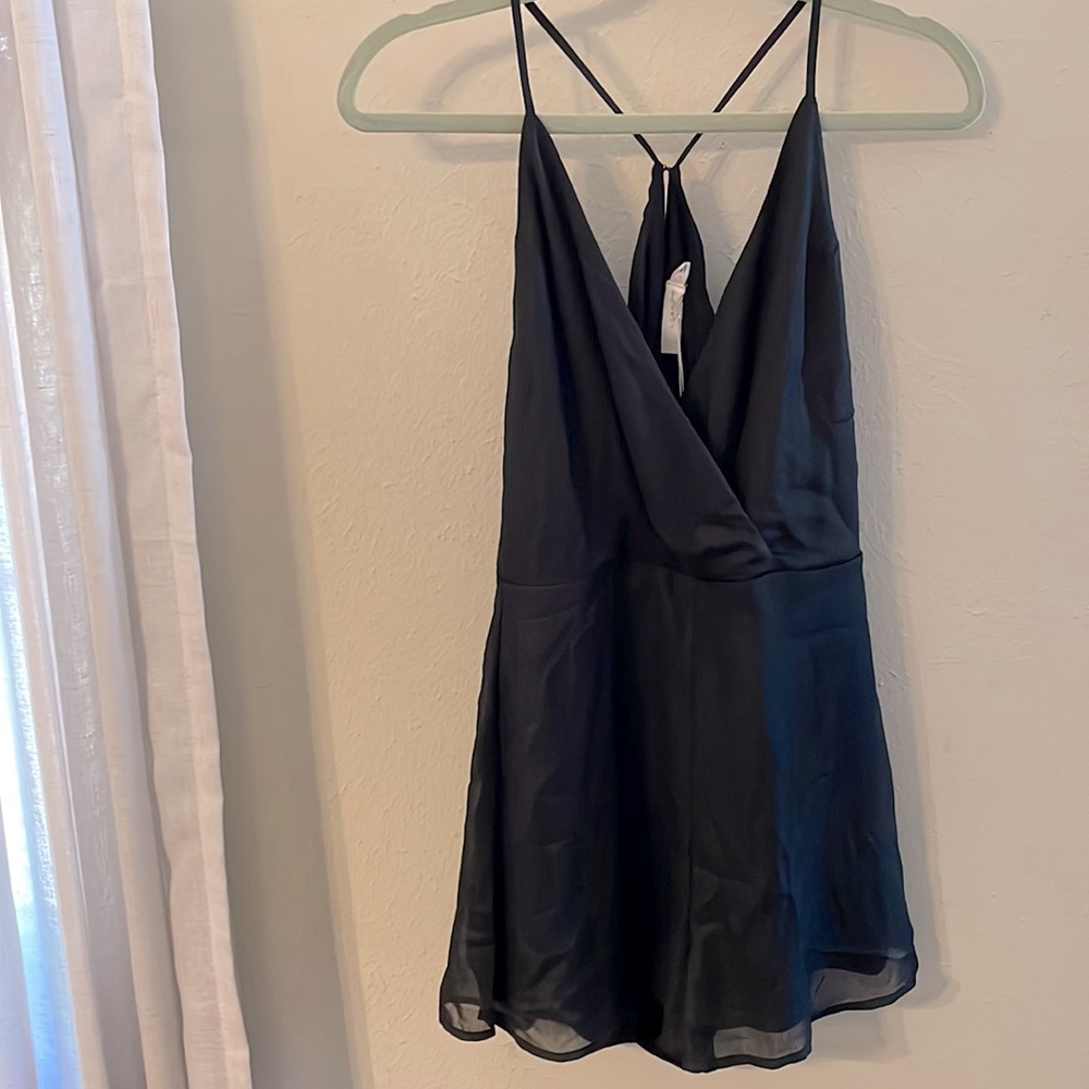 Black Lush romper size medium
